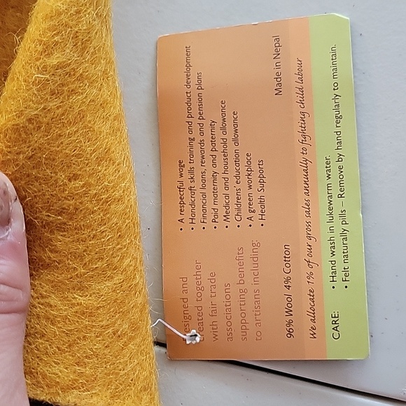 Fibres of Life, Fair Trade Wares Pouch - Picture 5 of 7